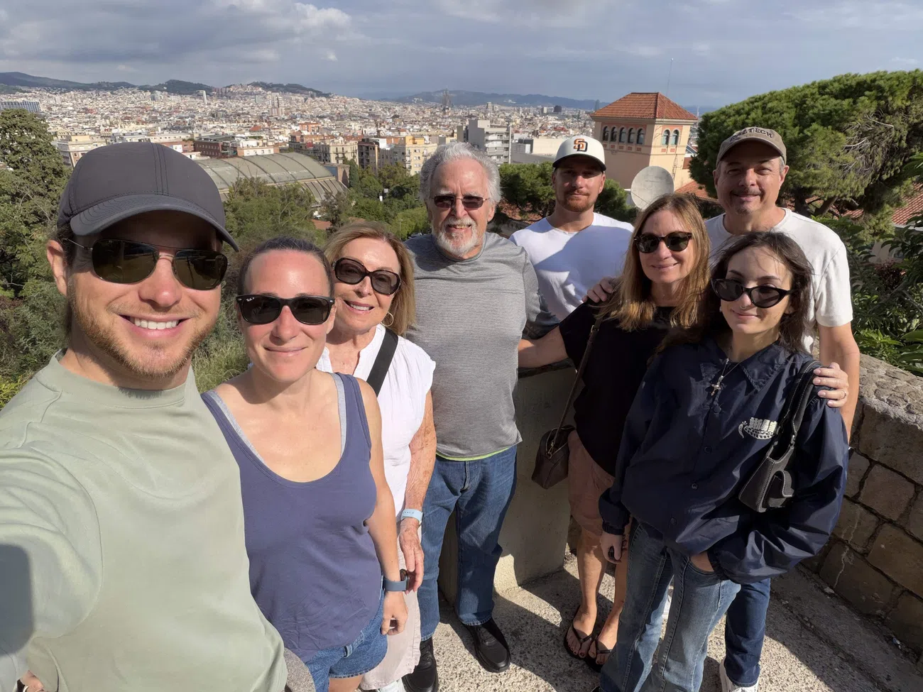 The group at an overlook · 12:17